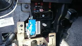 2008 Chevy HHR body control module ( BCM ) removal