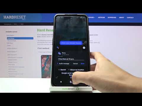 How to Send SMS via Google Assistant on NOKIA XR20 - Use Google Assistant
