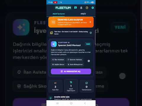 Fleetium – Taşıma ve Teklif video thumbnail
