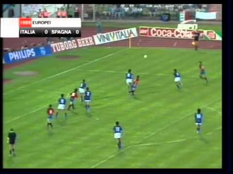 Italia x Espanha EURO 88