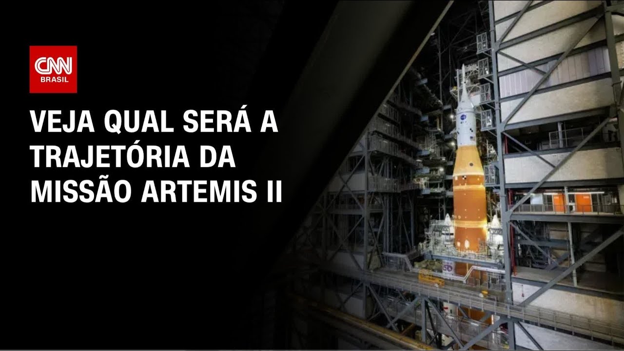 Artemis II: Veja qual será a trajetória da missão tripulada à Lua | HORA H