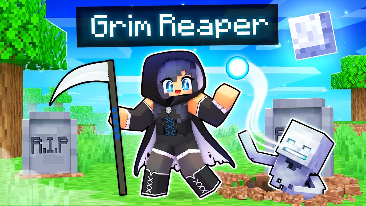 Using The GRIM REAPER Mod In Minecraft!