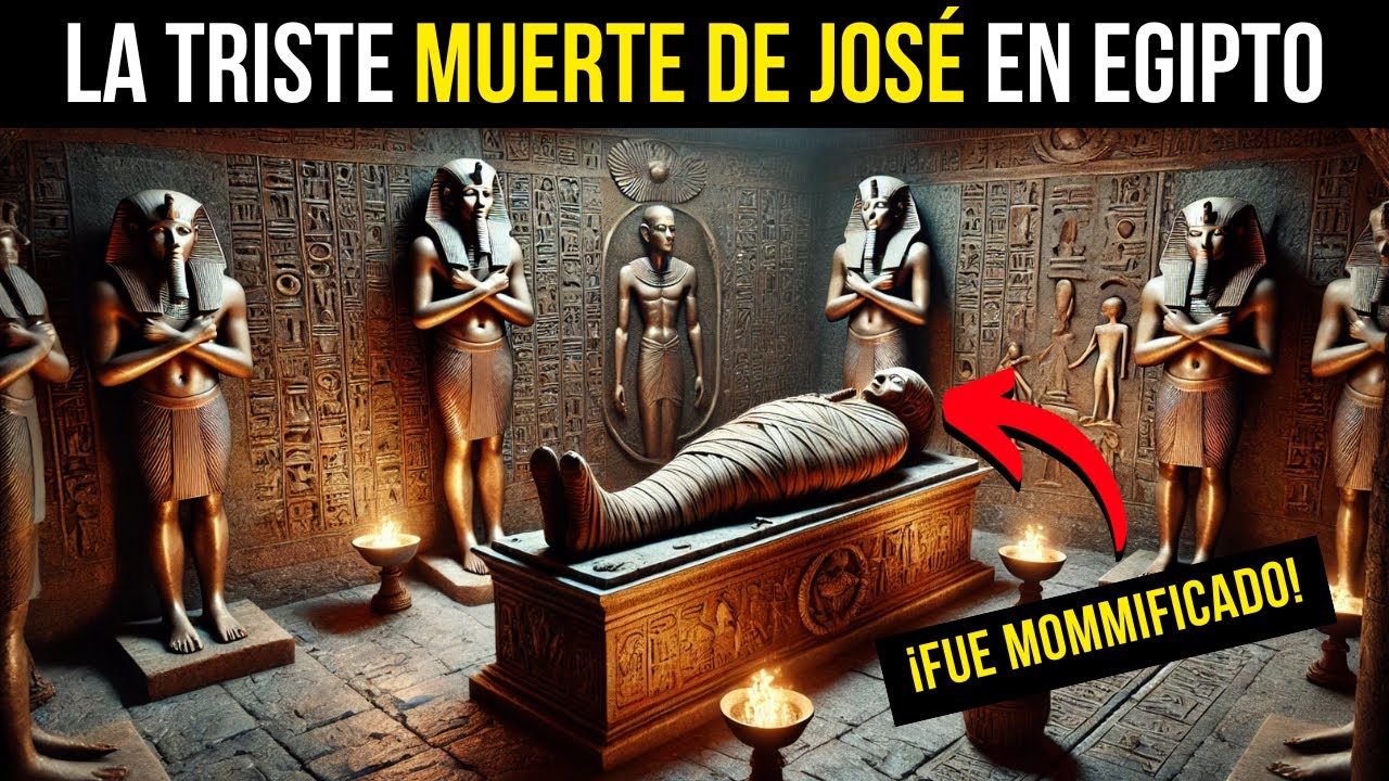 ¿CÓMO FUE LA MUERTE DE JOSÉ DE EGIPTO Y QUÉ ACONTECIÓ DESPUÉS?