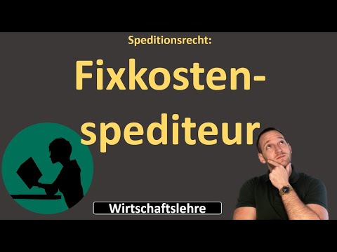 Fixkostenspediteur