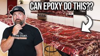 Recreating Rare Red Marble with Epoxy | LIVE Stone Coat Training