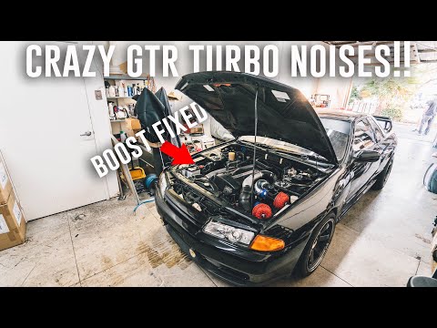 We Fixed the MAJOR Boost Issue with the Skyline GTR! *HKS Racing Suction Intake Install*
