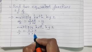 Download lagu Find two equivalent fractions of 2/3 mp3