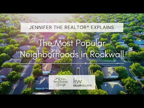 Most Popular Neighborhoods in Rockwall TX