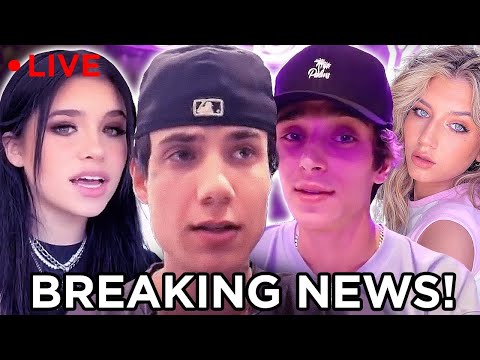 TIK TOK TEA: Nessa Barrett & Mads Lewis, Jaden Hossler VS Josh Richards | AwesomenessTV Daily Report
