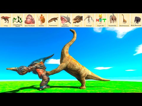 ALIEN RANTHORN Challenge! Animal Revolt Battle Simulator