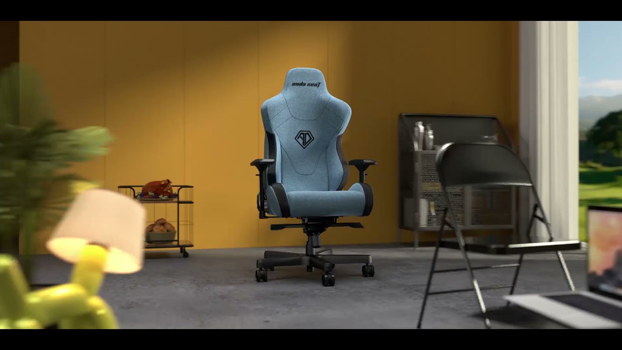Игровое кресло Anda Seat T-Pro 2 Size XL (Black) AD12XLLA-01-B-F video preview