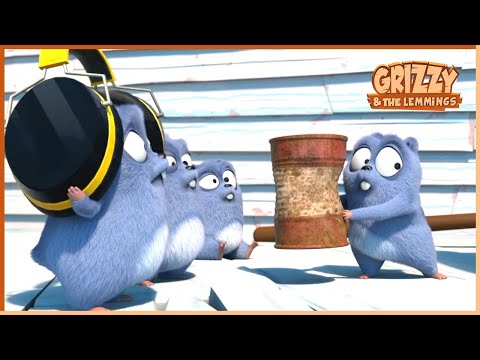 Lost Object | Grizzy & the lemmings (Clip) | 🐻🐹 Cartoon for Kids
