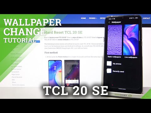 TCL 20 SE - Static Wallpapers Review
