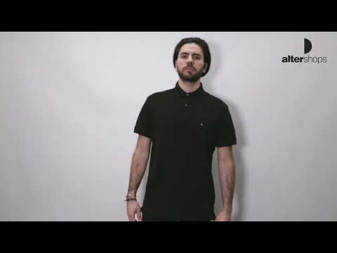 Tommy Hilfiger 1985 REGULAR POLO Μαύρο MW0MW17770 SS23