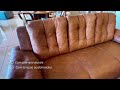 Sofá 3 Lugares Pitsburgo 2.07m Espuma D33 e Molas S - Terracota