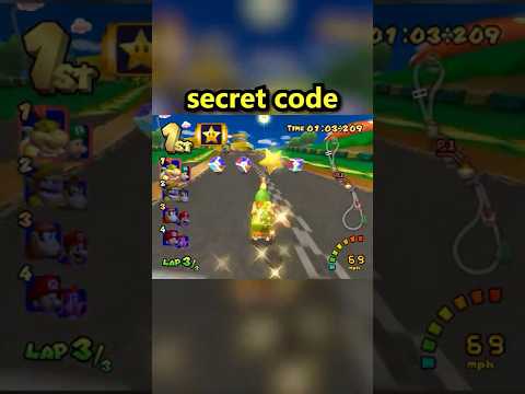 SECRET CODE in Mario Kart Double Dash!!