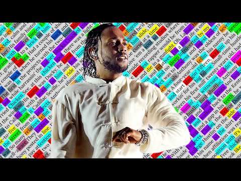 Kendrick Lamar, DUCKWORTH. | Rhyme Scheme Highlighted