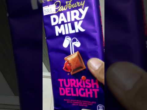 Cadbury dairy milk Turkish delight #shorts