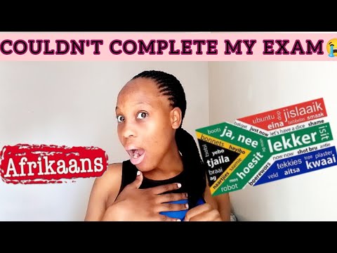MY GRADE 12 FINAL AFRIKAANS EXAM EXPERIENCE 🇿🇦