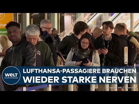 Video Thumbnail: WARNSTREIK BEI LUFTHANSA: Wie Verdi die Kranich-Airline ab Dienstag rupfen will