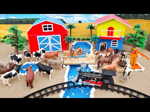 Top the most creative diy miniature Cattle Farm - Farm Diorama and Barnyard Animal - Gaby Animals