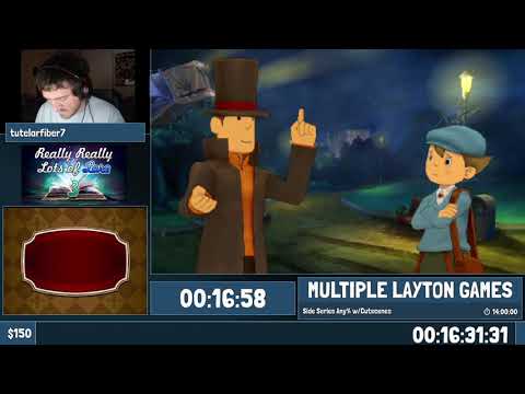 RRLOL3 - Layton Side Games cutscene % by Tutelarfiber7- RRLAT