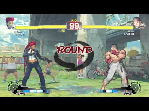 SSF4: Uryo (Viper) VS Kirafu (Ryu)