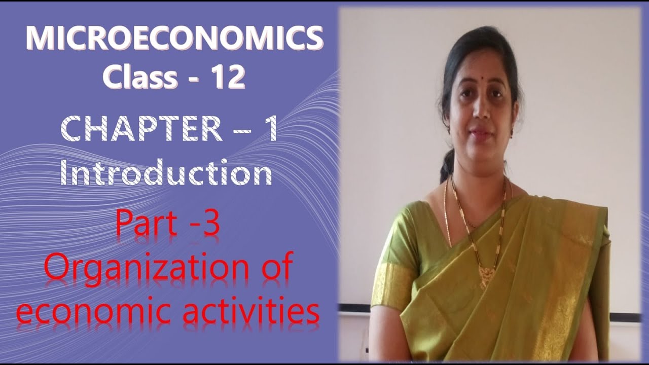 Organization of economic activities/ II PUC/NCERT/COMPETITIVE EXAMS