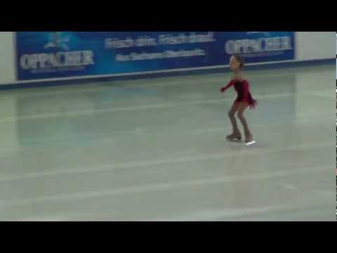 Charlize Diesman Sachsenvizemeister 2013 Eiskunstlauf Ak 9