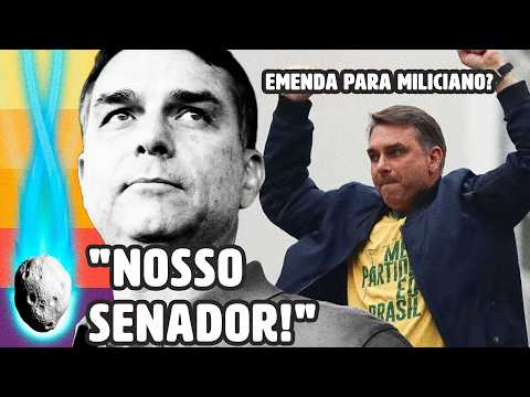 REVISTA PIAUI DIZ QUE FLÁVIO BOLSONARO MANDOU EMENDA A MILICIANO DO CASO MARIELLE | PLANTÃO