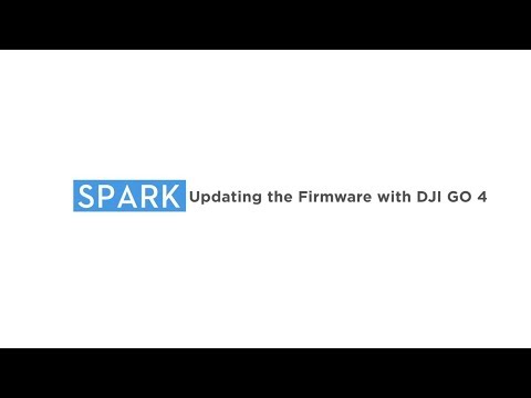 DJI Quick Tips - Spark - Updating the Firmware with DJI GO 4