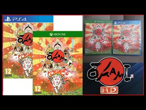 Unboxing Okami HD XBOX ONE & PS4