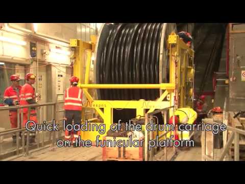 Axpo Projekt Linthal 2015 - Nexans 380kV Kabelanlage PSW Limmern - UW Tierfehd