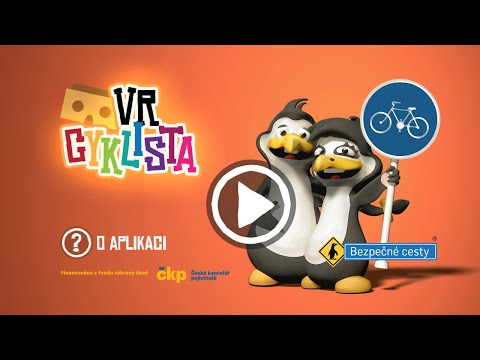VR cyklista Video
