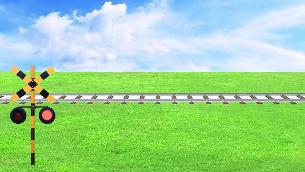 【踏切アニメ】ふみきりカンカンの日常 6393 ♪ Railroad crossing daily life 6393 ♫