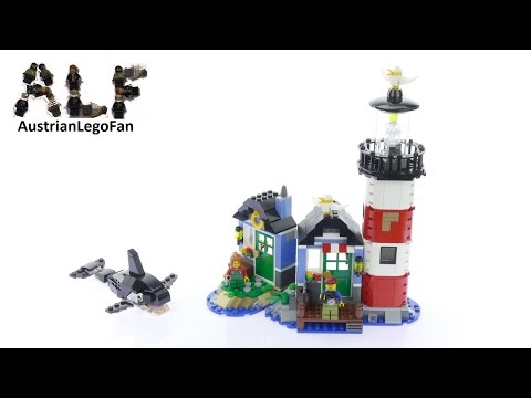 Lego Creator 31051 Lighthouse Point Model 1of3 - Lego Speed Build Review