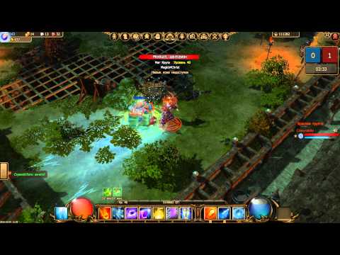 Drakensang Online - Crazyrabby pvp #1 Spellweaver Balor-pvp duel