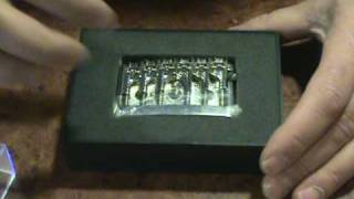 Video thumbnail for www.ImportedGoods.cl | SCHALLER 3D6 Puente para Guitarra Electrica by importedgoods