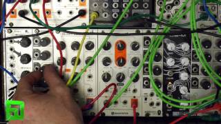 Video thumbnail for Audio Damage Kompressor Eurorack Module demo by Ken Flux Pierce Fluxwithit
