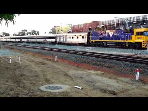 This Indian Pacific never made it to Adelaide! Track washaways in SA, forced the train to return!