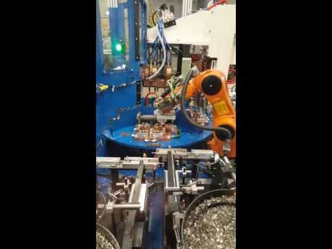 Kuka robot spot welding