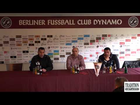 19.Spieltag BFC Dynamo- FC Viktoria 1889 Berlin Pressekonferenz in Full HD