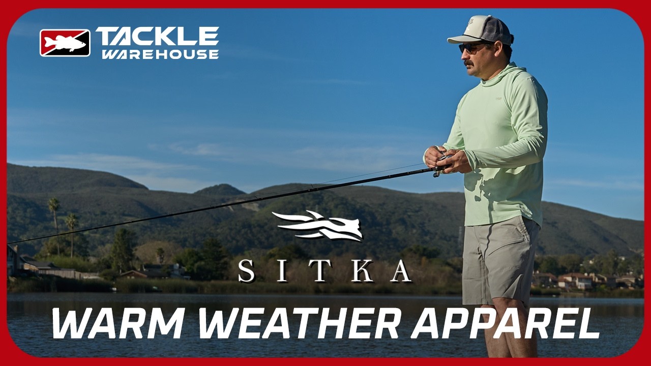 Introducing Sitka's Line of Premium Warm Weather Apparel - Available at Tackle Warehouse
