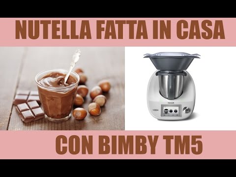 Ricetta Nutella fatta in casa | Bimby TM6 - TM5 - TM31