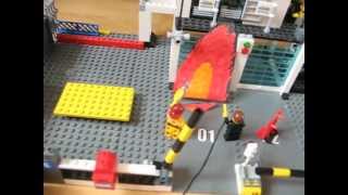 preview picture of video 'Mon village LEGO très agité !'