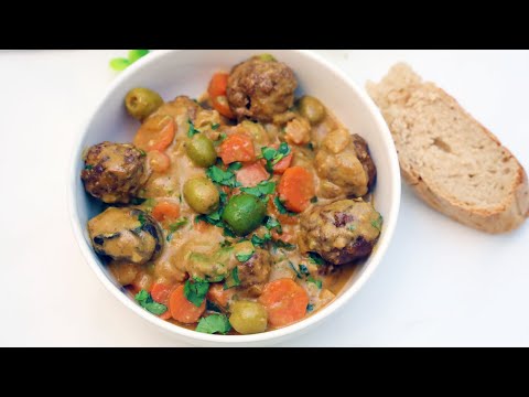 Creamy Beef Meatball Stew 🥘 | Quick Easy One-Pot Comfort Food