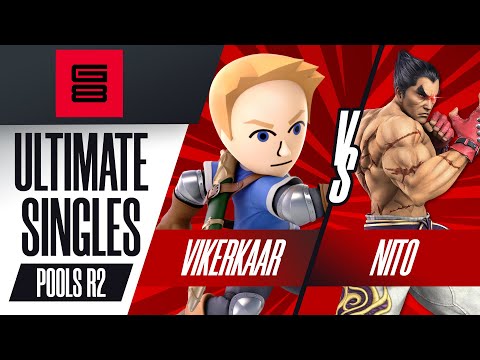 Vikerkaar vs Nito - Pools R2 Ultimate Singles - Genesis 8 | Mii Sword Fighter vs Kazuya