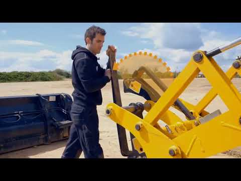 Перекидные вилы для экскаватора-погрузчика JCB 3CX