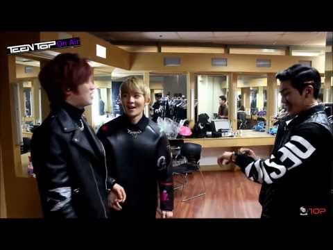 [SUB ESP] TEEN TOP On Air - 140313 2014 TEENTOP HIGHKICK in Seoul making