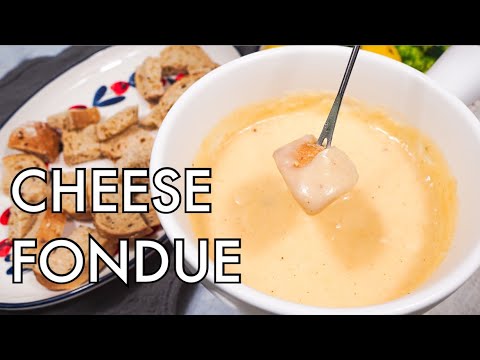 The BEST Cheese Fondue - Without Wine!
